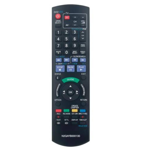 Foto - Náhradní dálkový ovladač N2QAYB000130 pro Panasonic DVD přehrávač